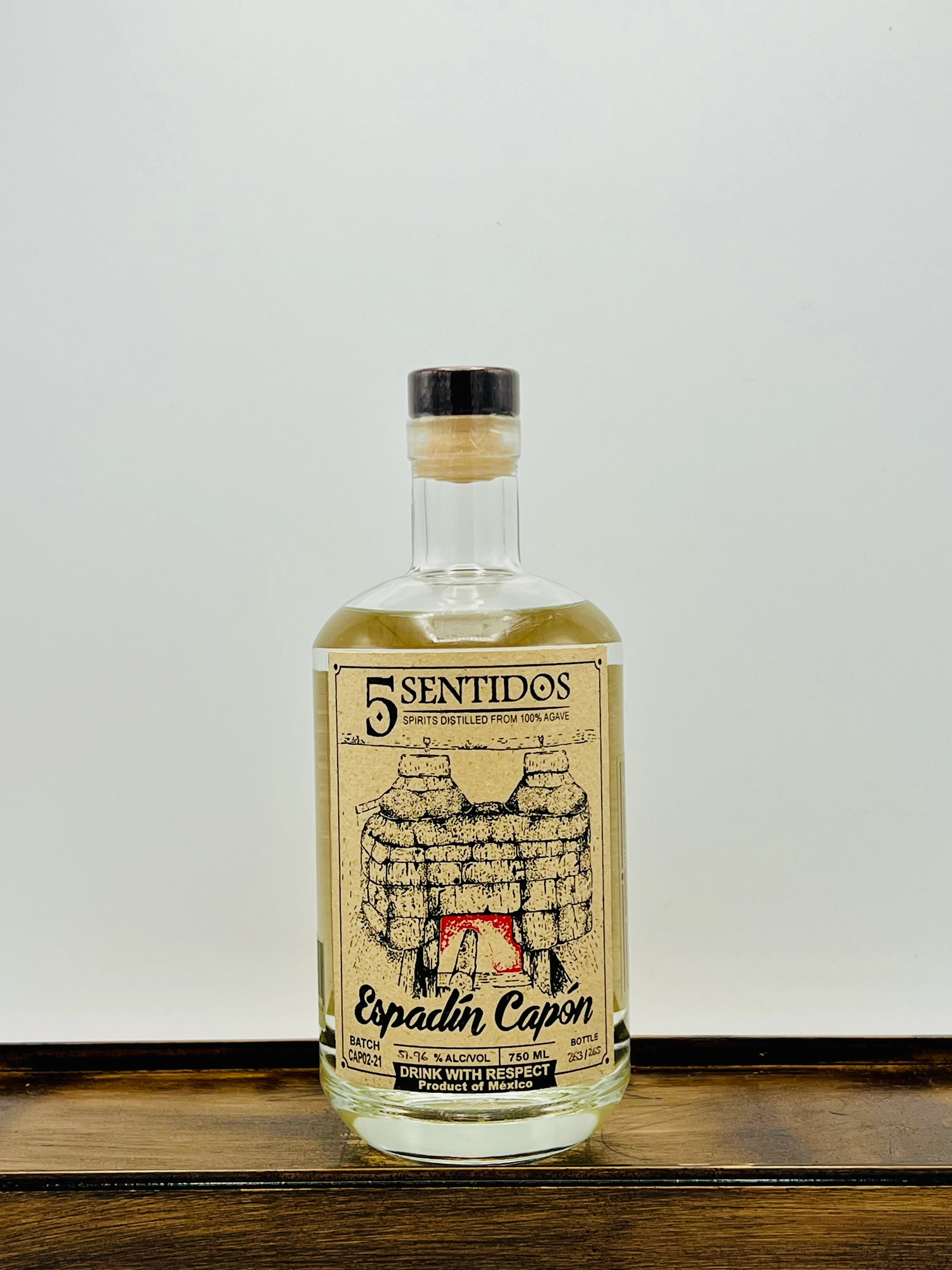 5 Sentidos Espadin Mezcal