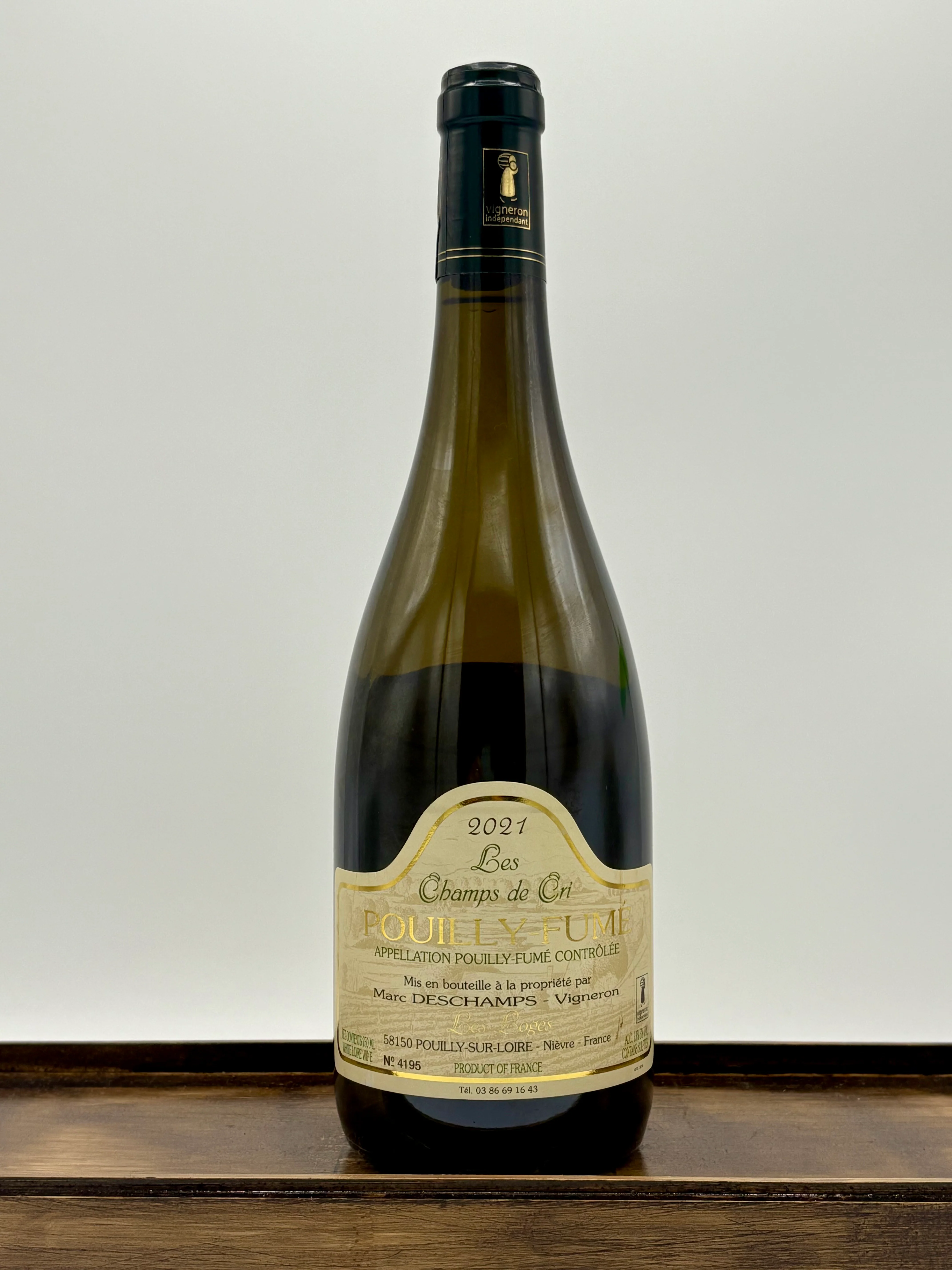Marc Deschamps "Les Champs de Cri" Pouilly-Fume, 2021