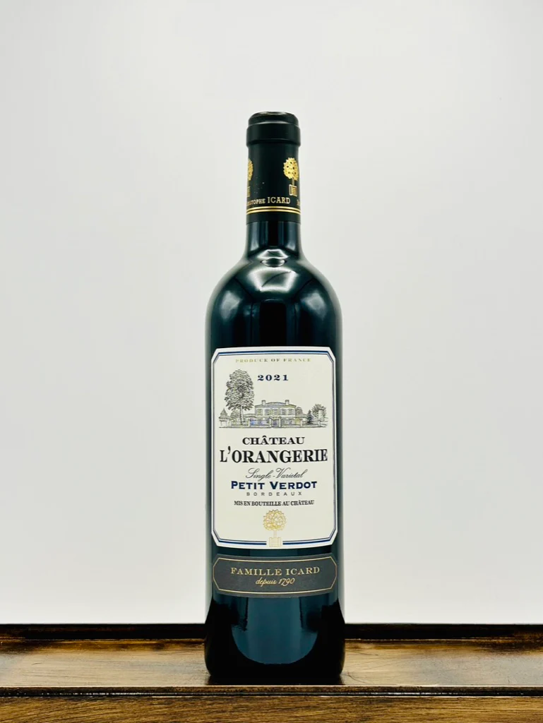 Château L'Orangerie Petit Verdot Bordeaux, 2021
