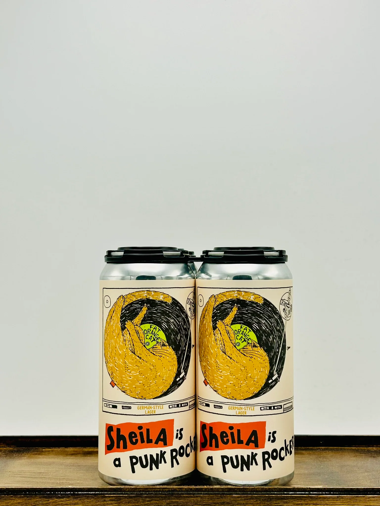Fat Orange Cat Brewing 'Sheila is a Punk Rocker' German Lager