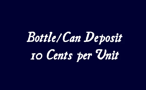 Deposits/Fees (Bottles/Cans/50ml) - Image 2