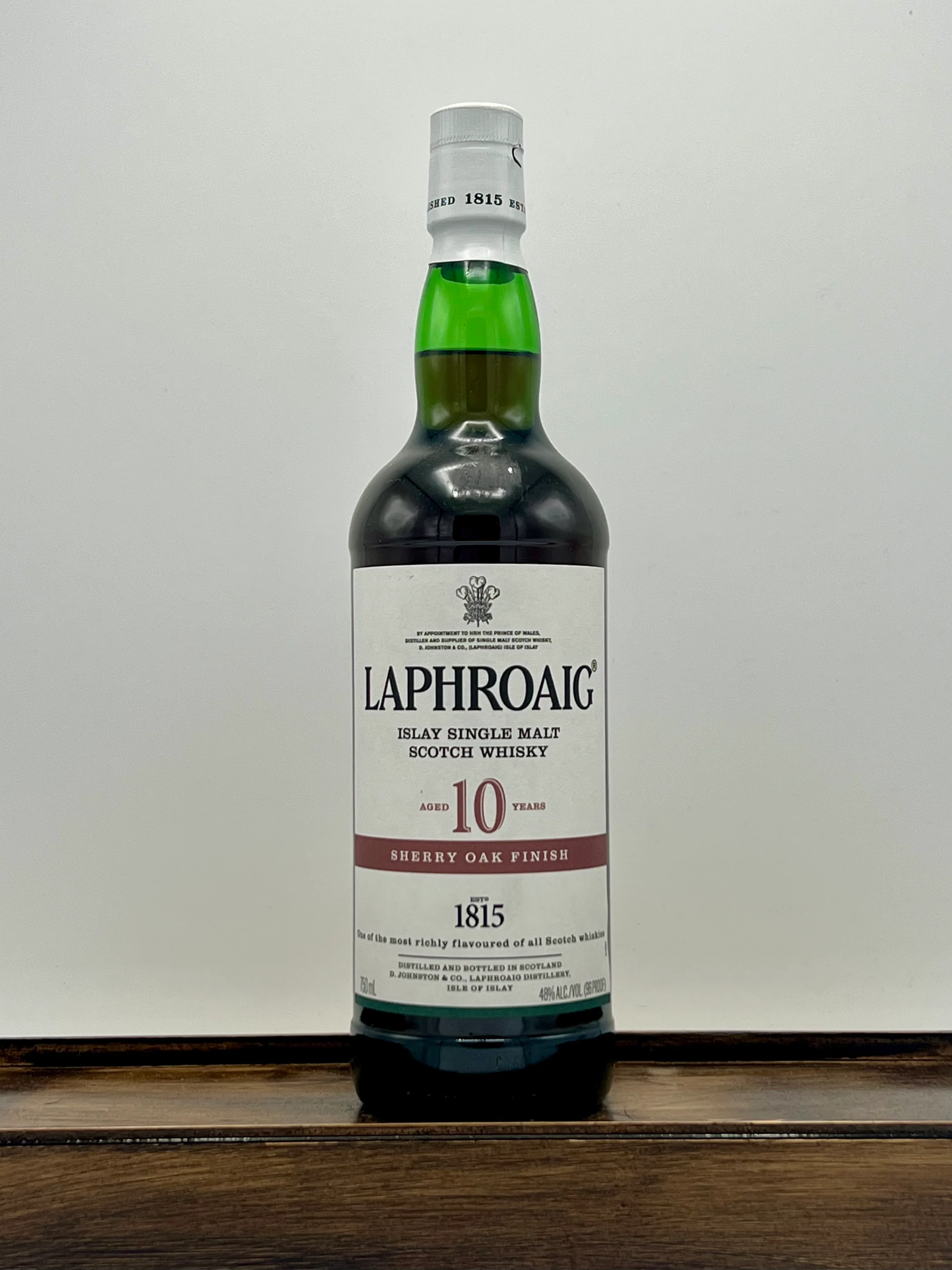 Laphroaig 10 Year Sherry Oak Cask Finish Single Malt Scotch