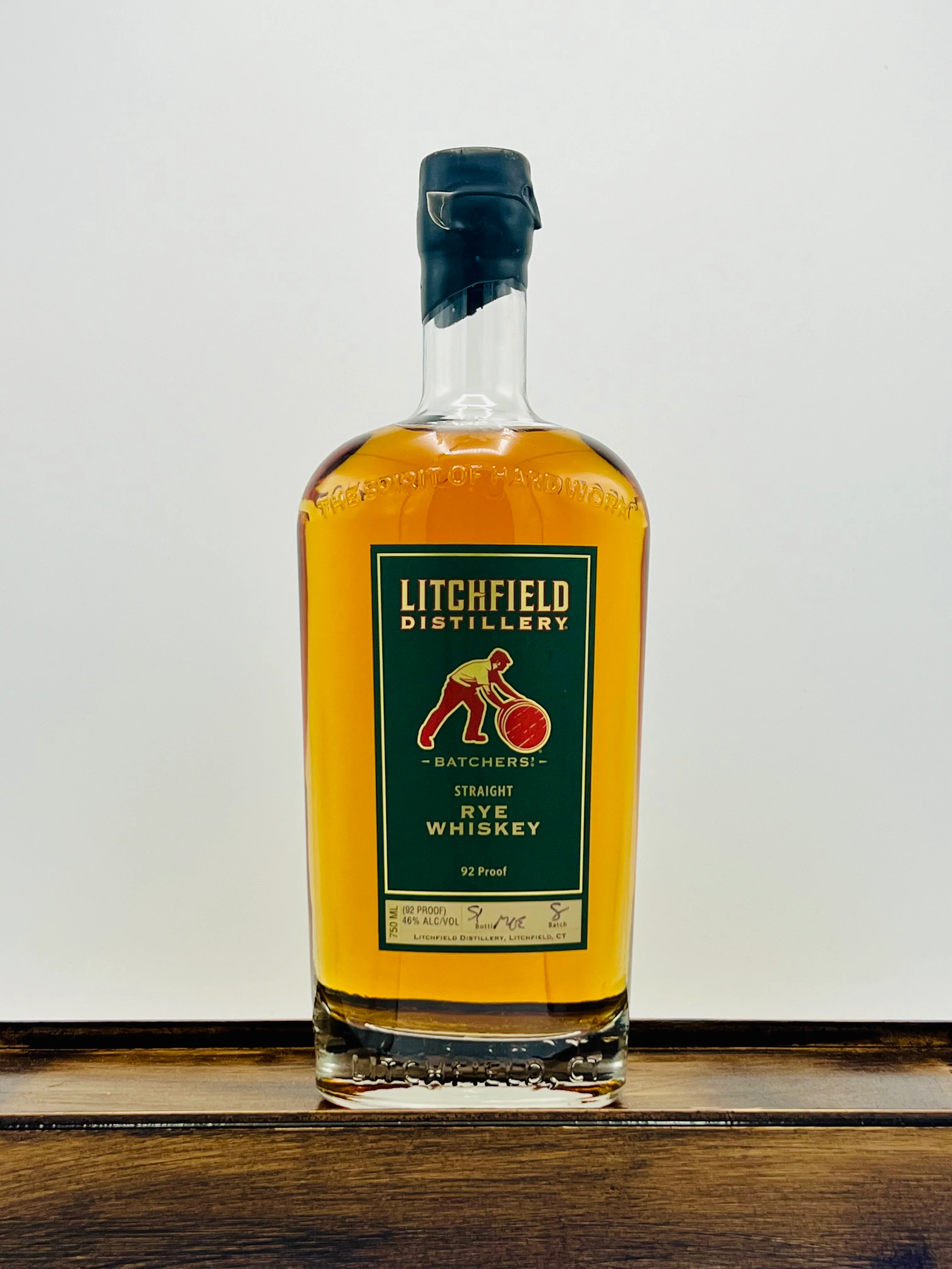 Litchfield Distillery Batcher's Rye Whiskey
