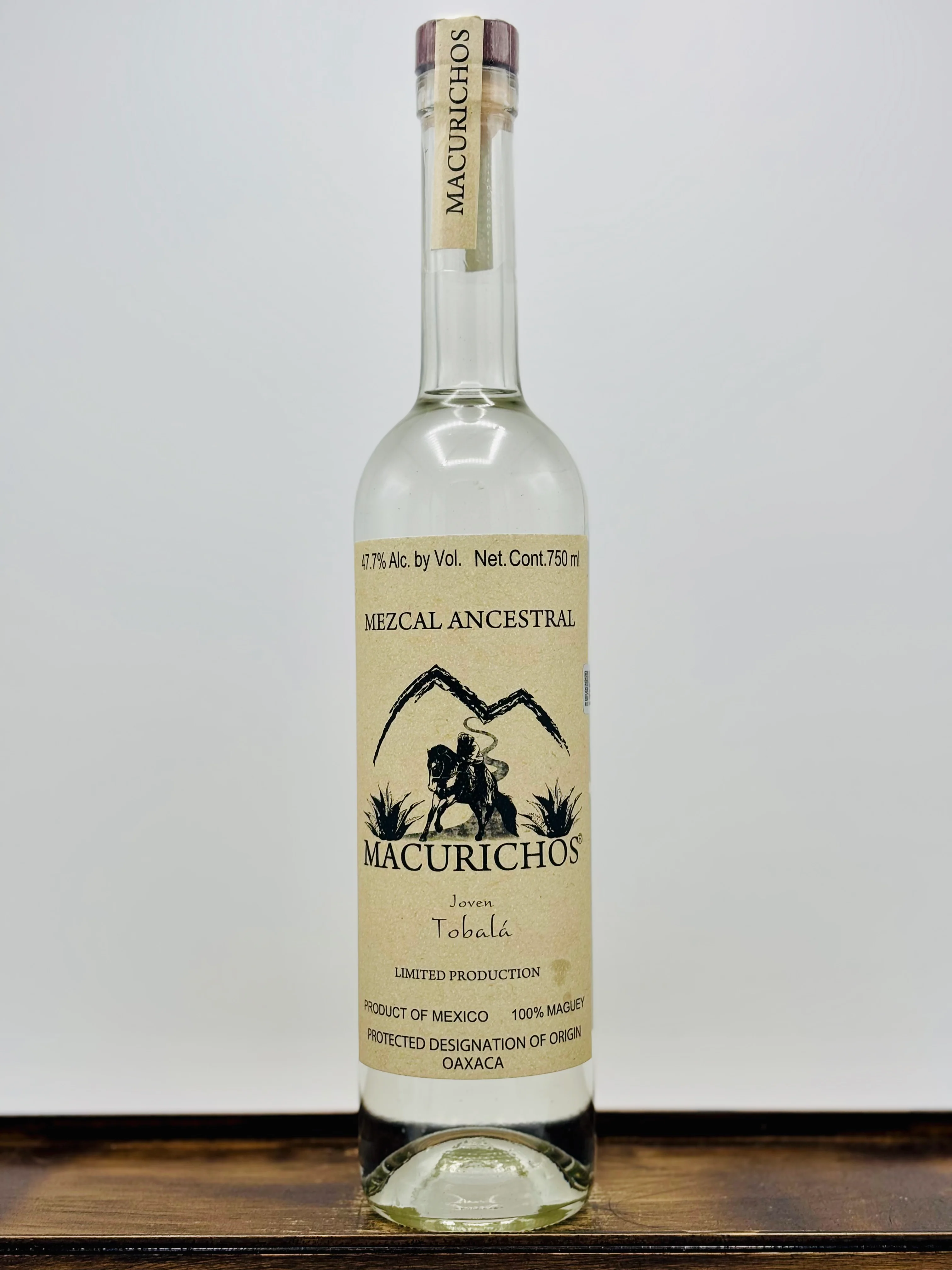 Mezcal Macurichos Tobalá Joven