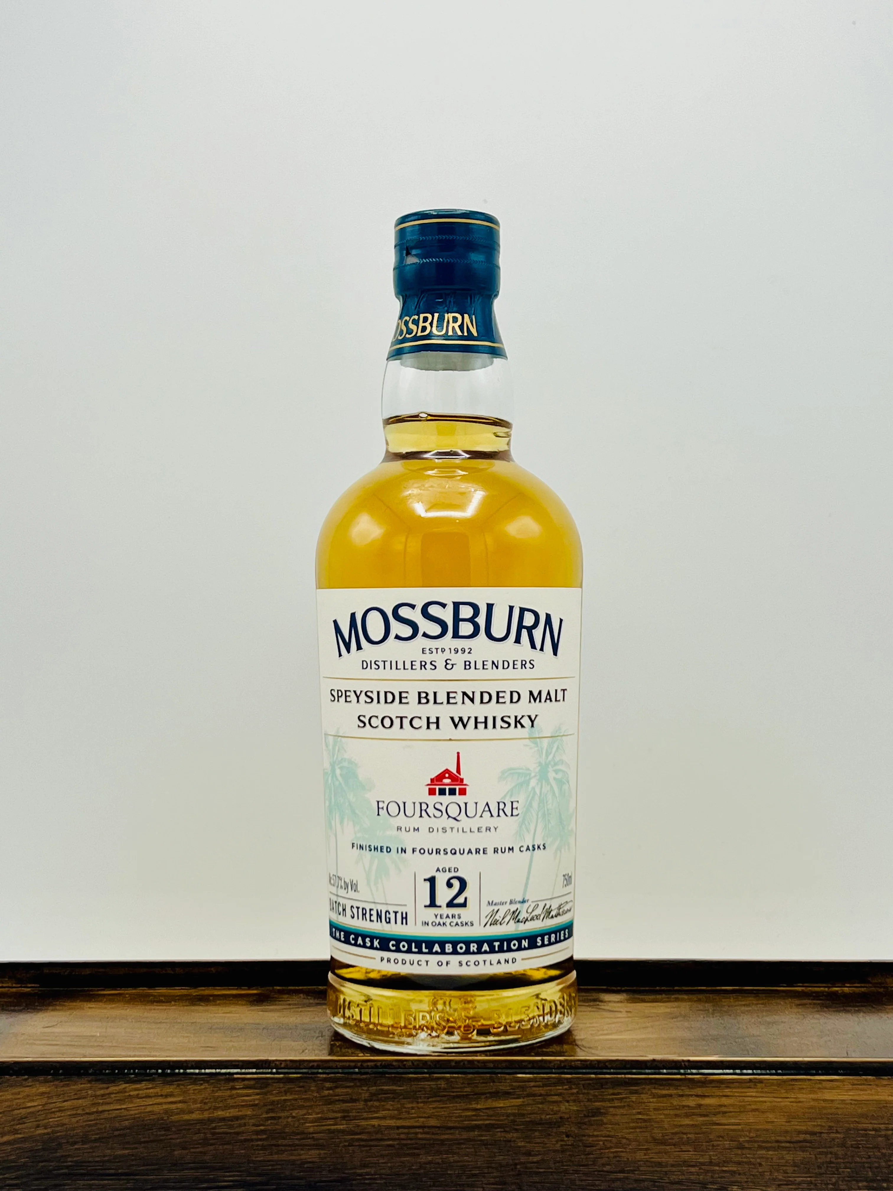 Mossburn 12 Year FourSquare Rum Cask Finish Single Malt Scotch Whisky