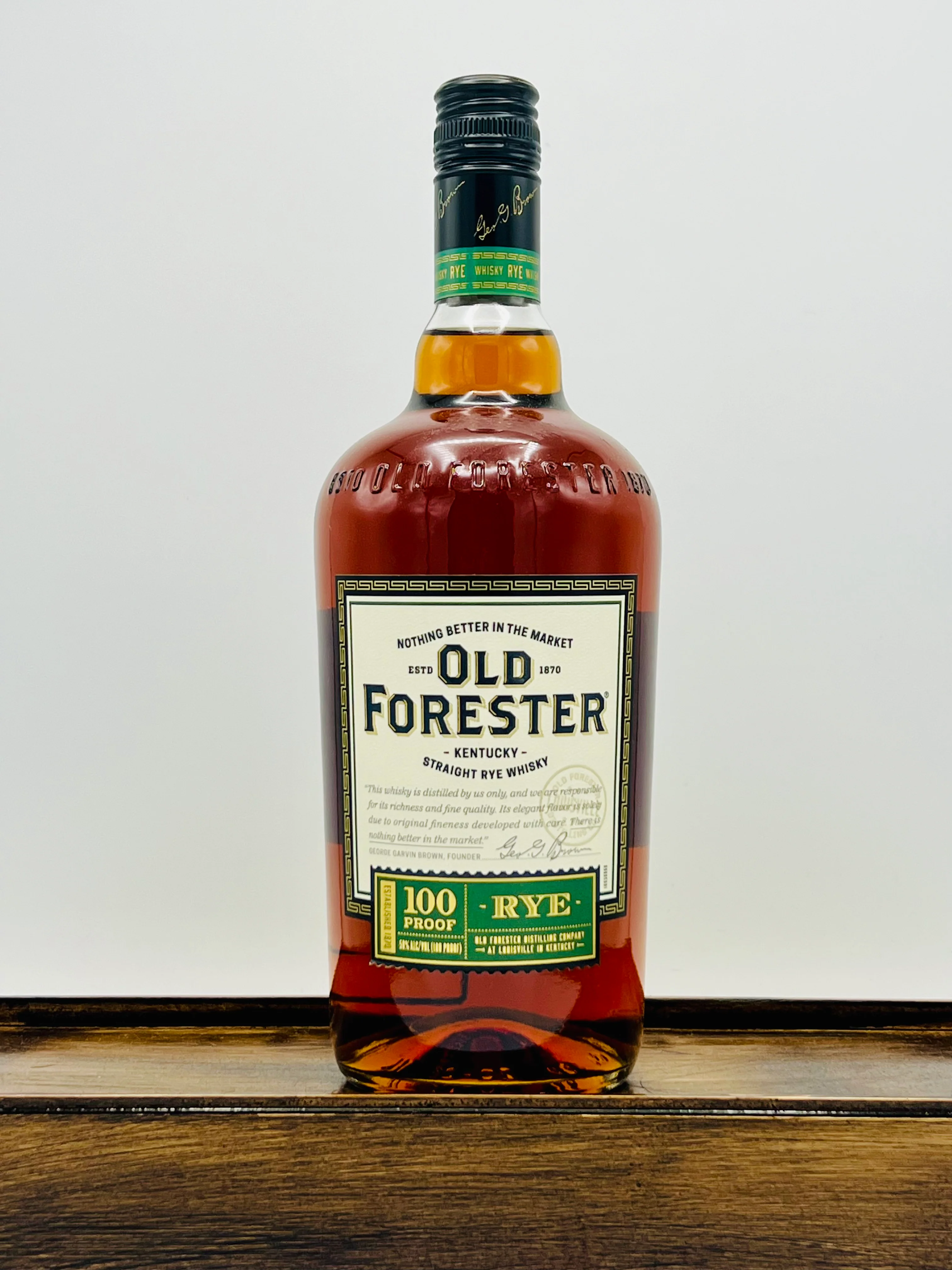 Old Forester 100 Proof Rye Whisky