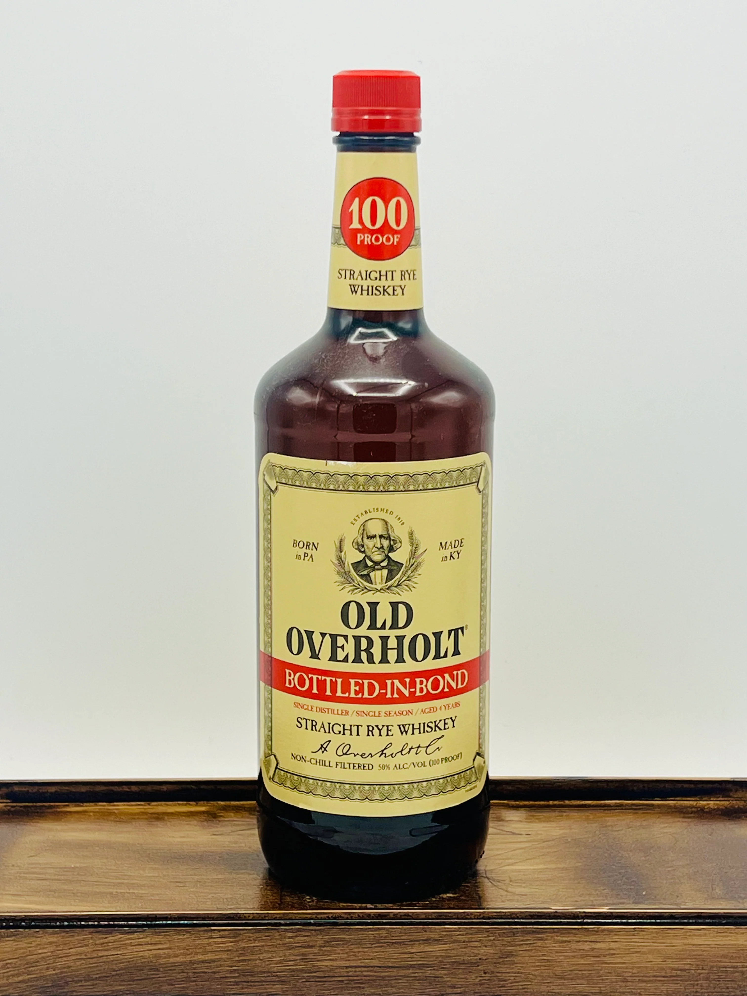 Old Overholt Bonded Straight Rye Whiskey (1L)