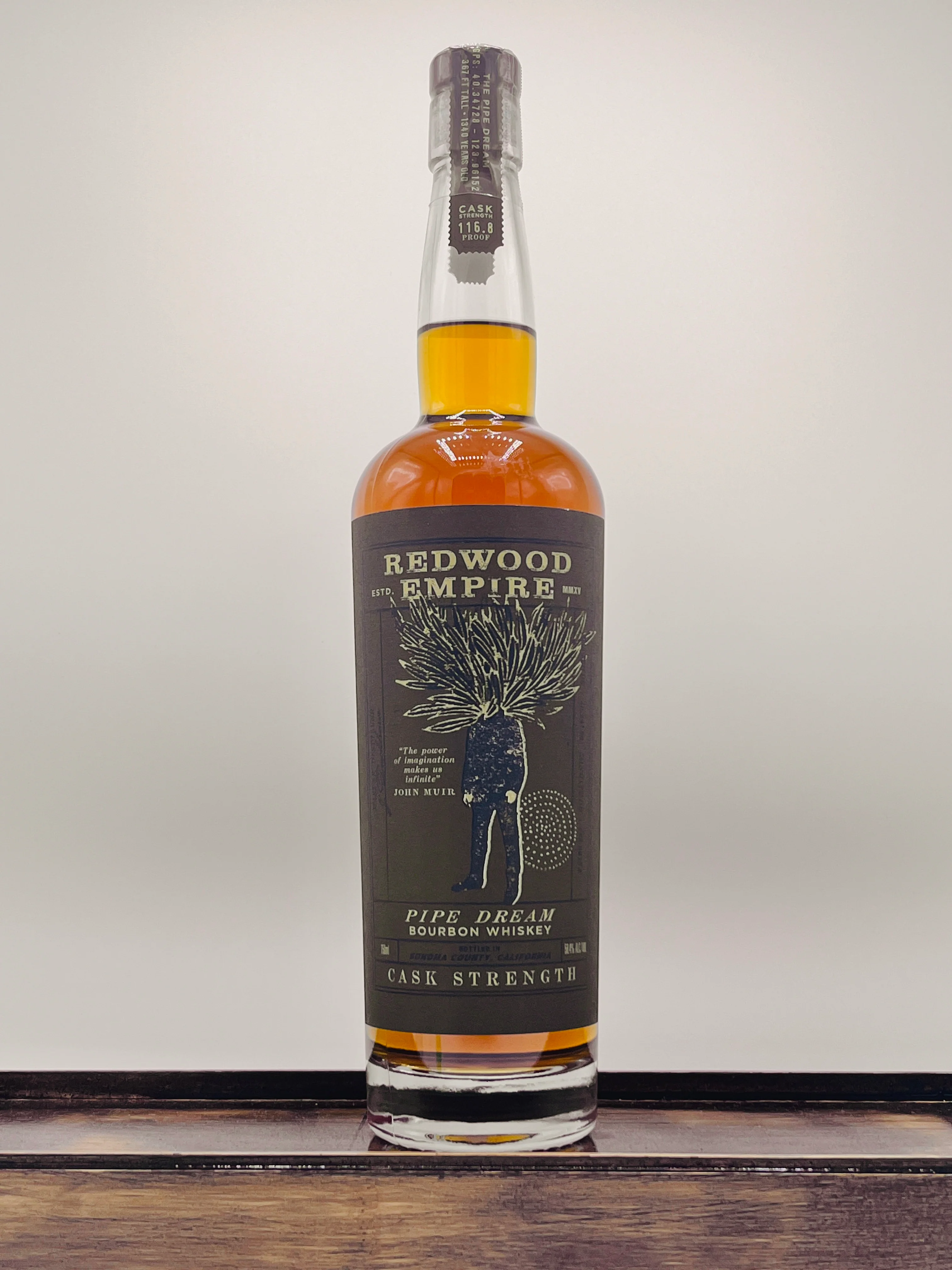Redwood Empire Pipe Dream Cask Strength Bourbon Distillery