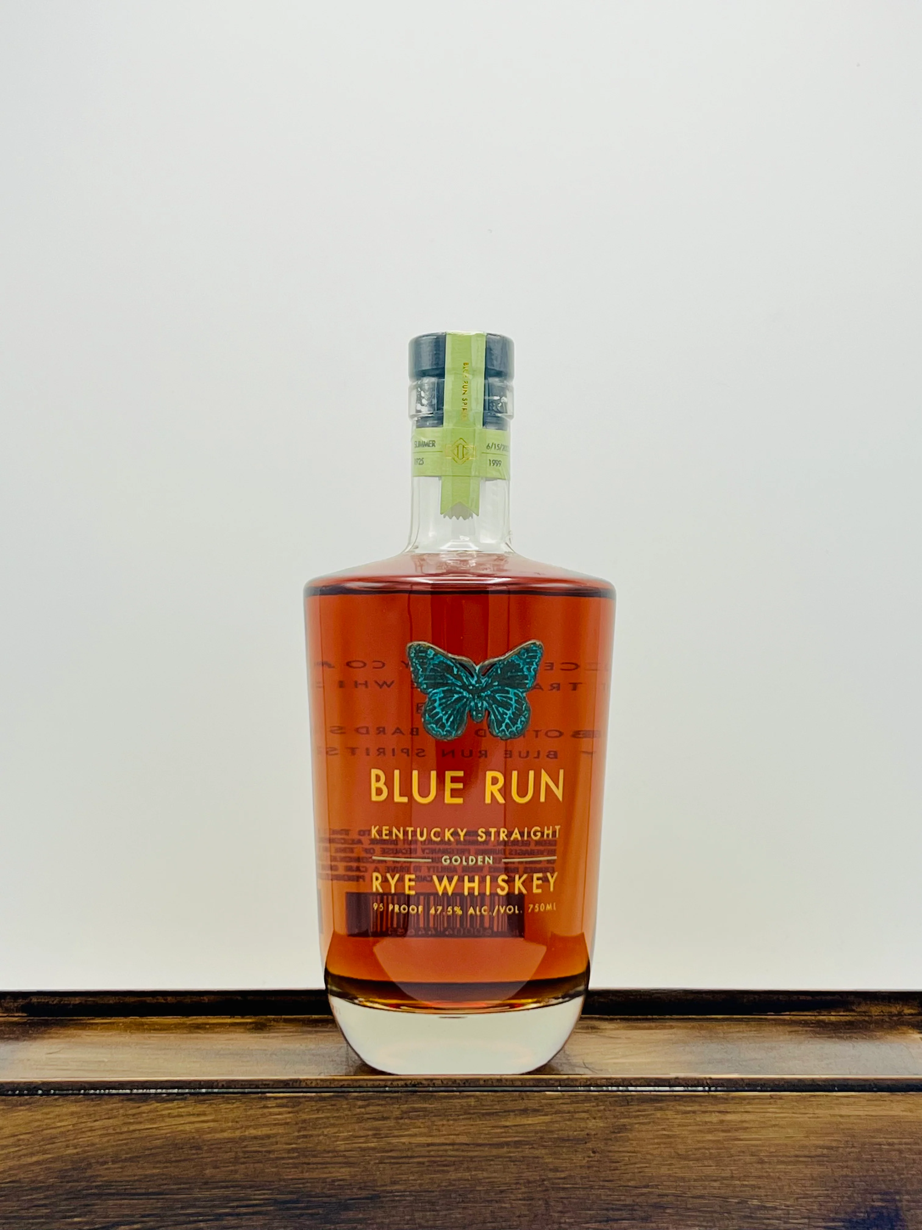 The Blue Run Golden Rye Whiskey