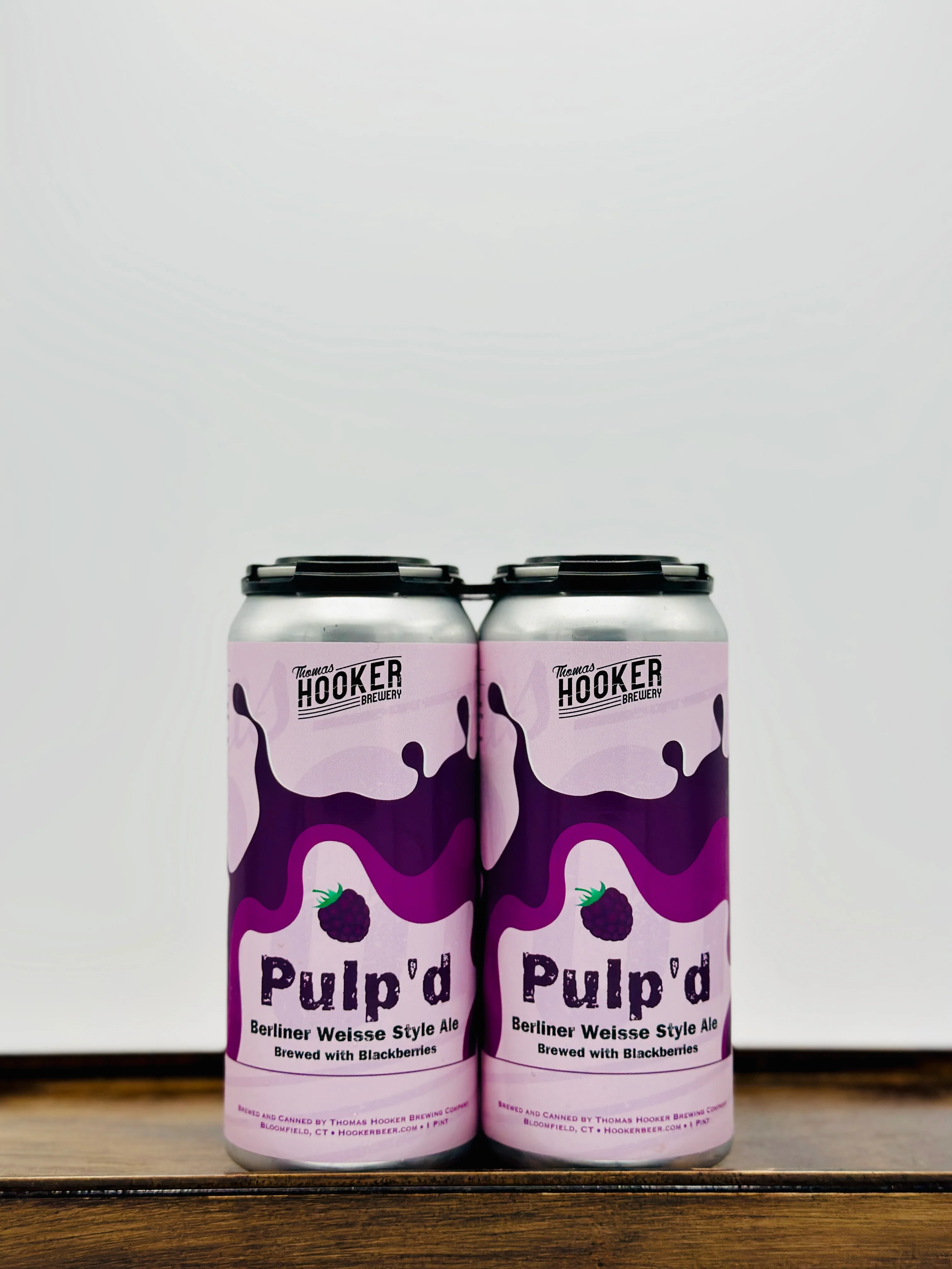 Thomas Hooker Brewing 'Pulp'D' Blackberry Berliner Weisse