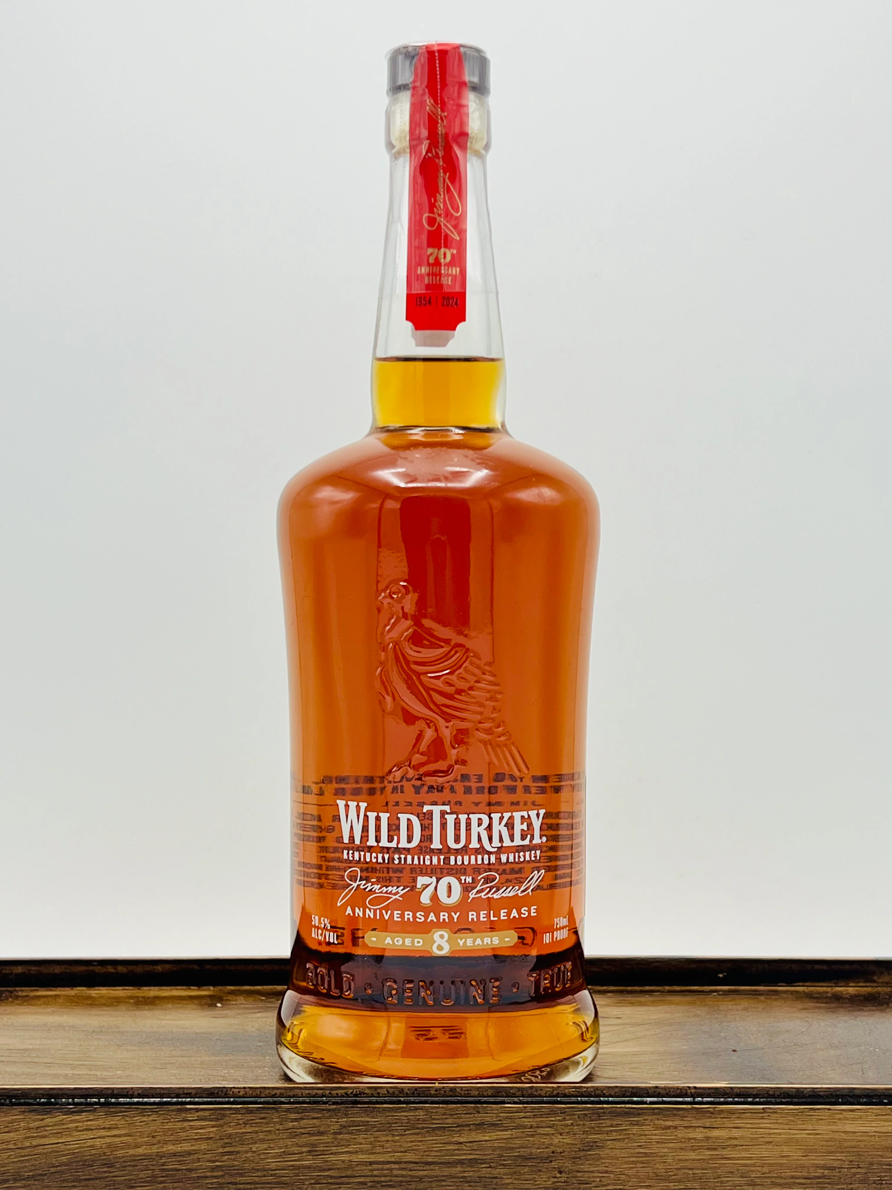Wild Turkey Jimmy Russell's 70th Anniversary 8 Year Straight Bourbon Whiskey